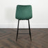 Native Home Lifestyle Squared Green Kitchen Bar Stools (Set Of 2)
